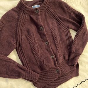 JACADI Wool knit cardigan